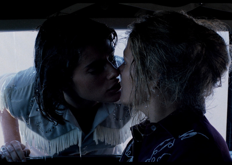 Lesbians Kiss Each Other