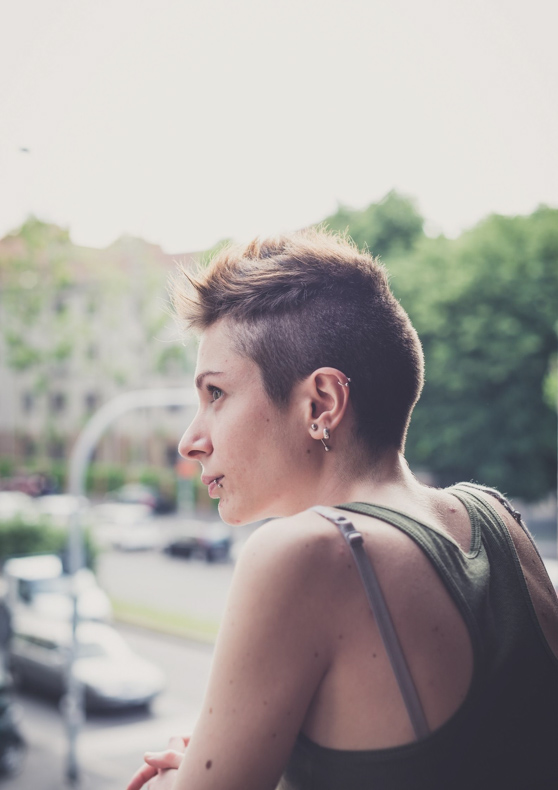 Androgynous Hairstyle