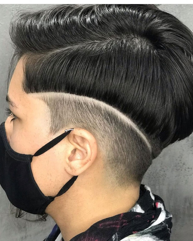 Lesbian Undercut