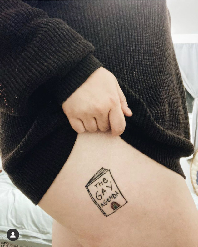 The Gay Agenda Tattoo