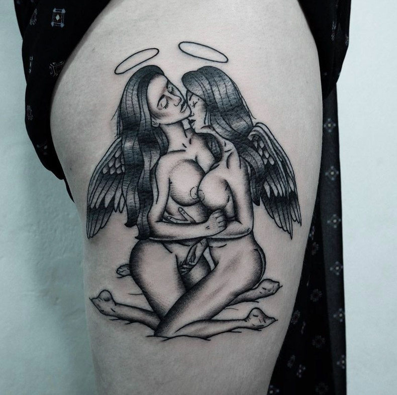 Lesbian Tattoo