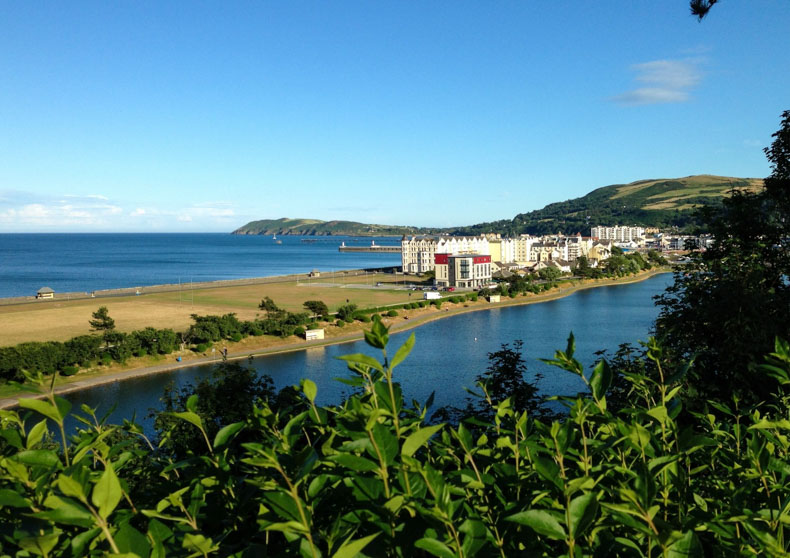 Ramsey beach Isle of Man