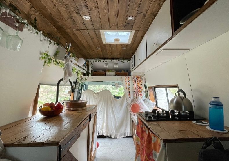 Converted Ford Transit Camper