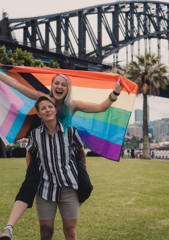 Pride Accessory Progress Flag