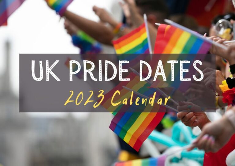 UK Pride Dates 2023