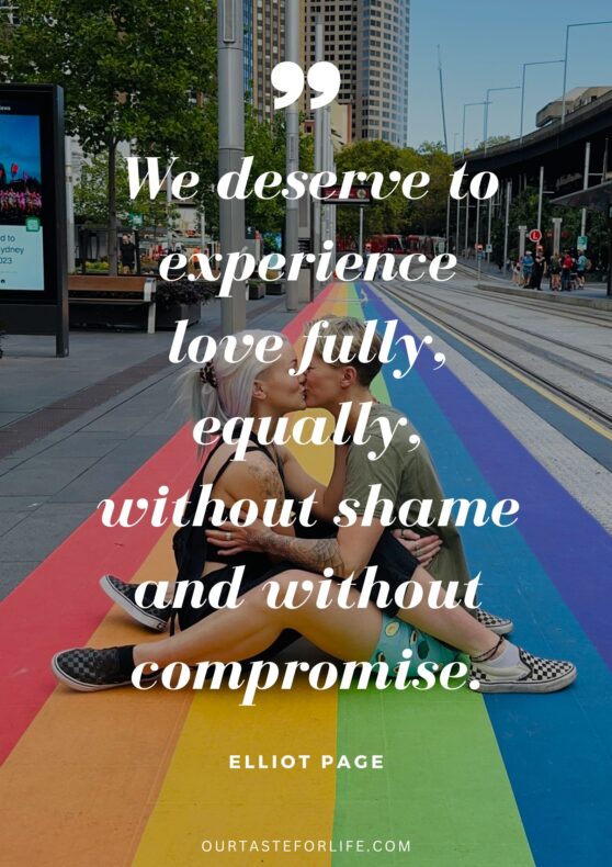 Elliot Page Pride Quote